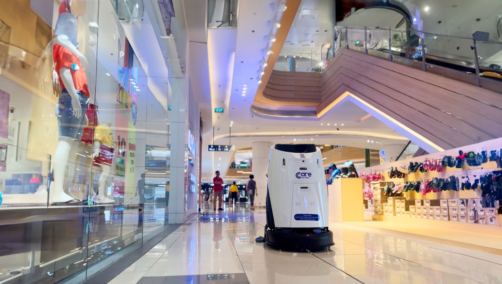 Care Vietnam Uses The Most Advanced Autonomous Floor Cleaning Robots